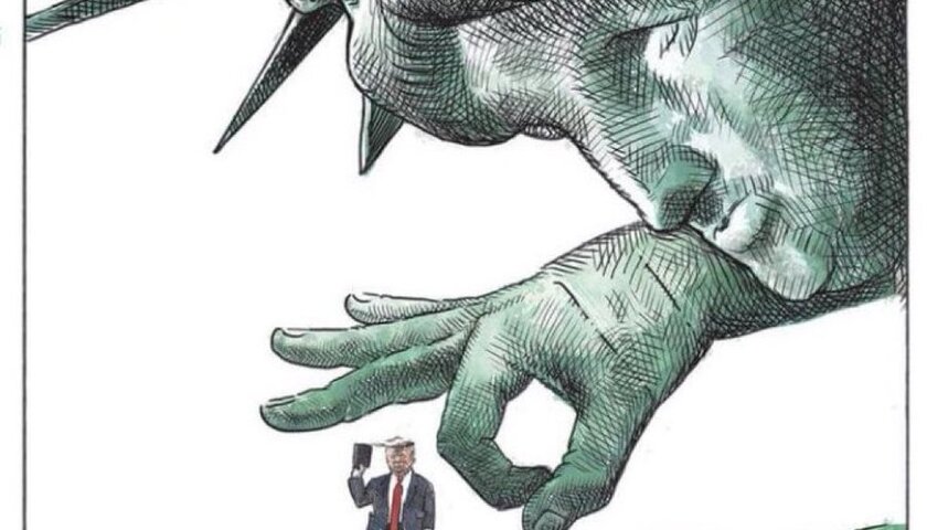 Reaktion auf das Verständnis der Politik in der USA und wo ist ihre moralische Grenze?